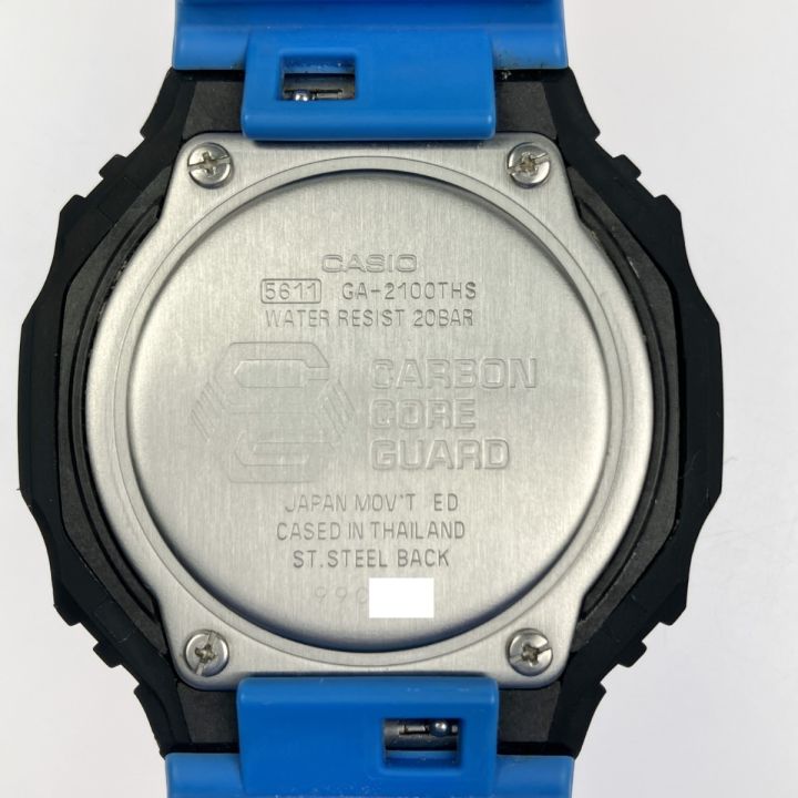 CASIO カシオ G-SHOCK GA-2100THS パープル ラバーバンド 箱替えバンド