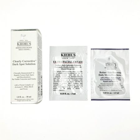  KIEHL’S DS クリアリ―ブライト エッセンス 30mL 薬用美白美容液 おまけ付