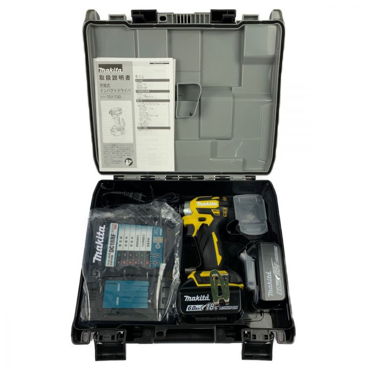 MAKITA マキタ 充電式インパクトドライバ 18V 6.0Ah TD173DGXFY