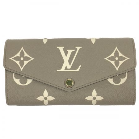  LOUIS VUITTON ルイヴィトン モノグラム・アンプラント ポルトフォイユ・サラ NM M81049 トゥルトレールクレーム