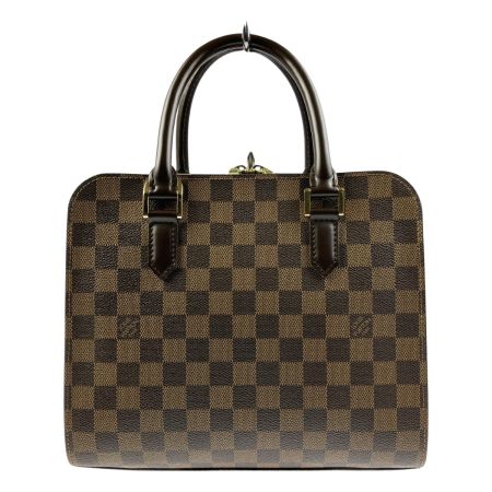 LOUIS VUITTON ルイヴィトン ハンドバッグ ダミエ トリアナ N51155 ブラウン