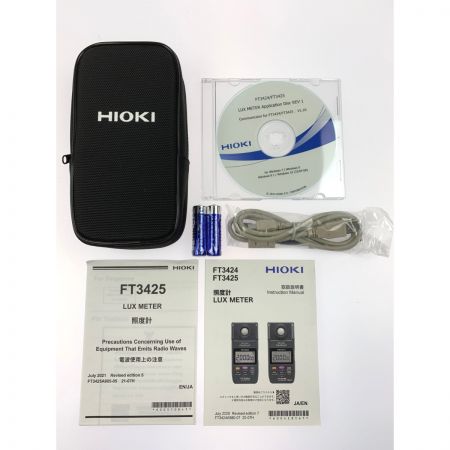  HIOKI LUX METER 照度計 FT3425