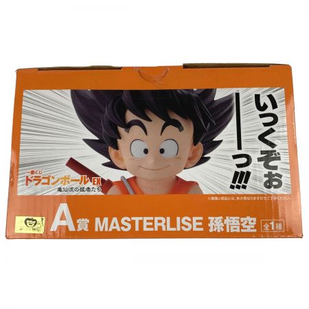   一番くじ ドラゴンボール EX 亀仙流の猛者たち A賞 MASTERLISE 孫悟空 未開封