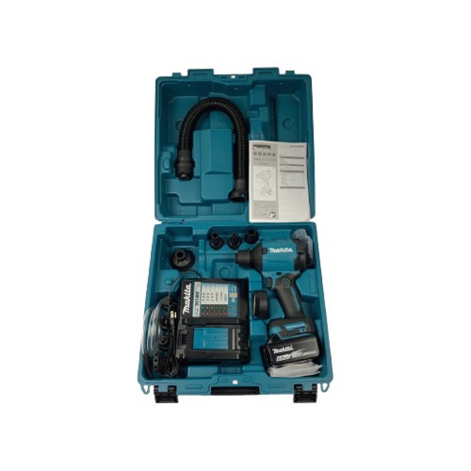 中古】 MAKITA マキタ 充電式エアダスタ AS180D バッテリ1点・充電器