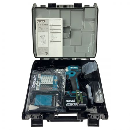  MAKITA マキタ 充電式インパクトドライバ 18V 6.0Ah TD173DRGX ブルー 開封未使用品