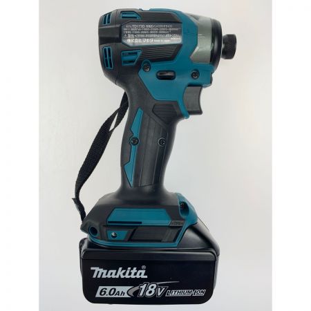  MAKITA マキタ 充電式インパクトドライバ 18V 6.0Ah TD173DRGX ブルー 開封未使用品