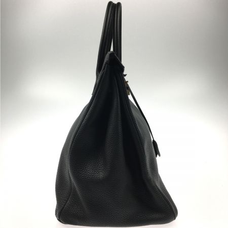  HERMES エルメス バーキン40 ハンドバッグ トゴ H刻印 2004年 ゴールド金具 ブラック