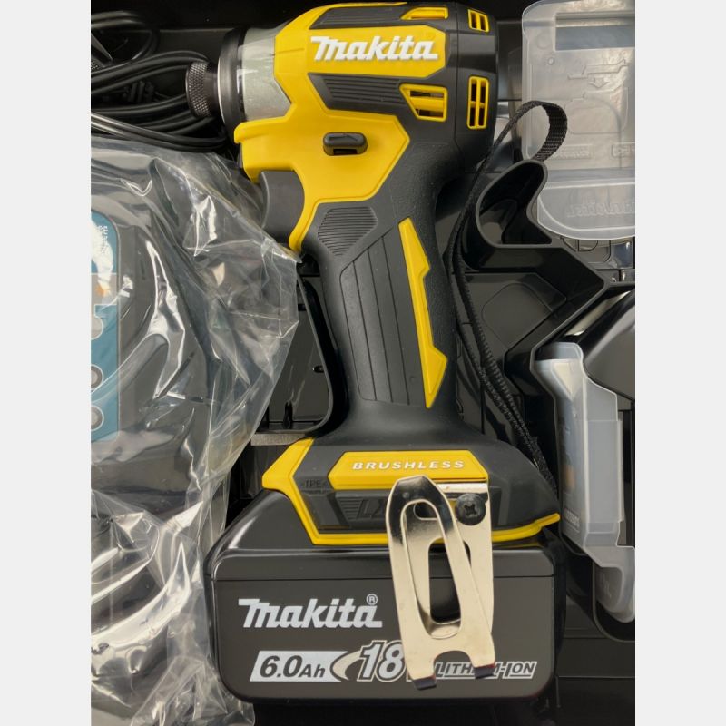 中古】 MAKITA マキタ 充電式インパクトドライバ 18V 6.0Ah TD173DGXFY ...