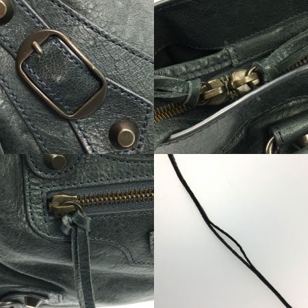  BALENCIAGA バレンシアガ 2WAYバッグ ショルダーバッグ ハンドバッグ ミラー欠品 グレー