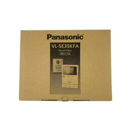  Panasonic パナソニック テレビドアホン 電源コード式 VL-SE35KFA 開封未使用品