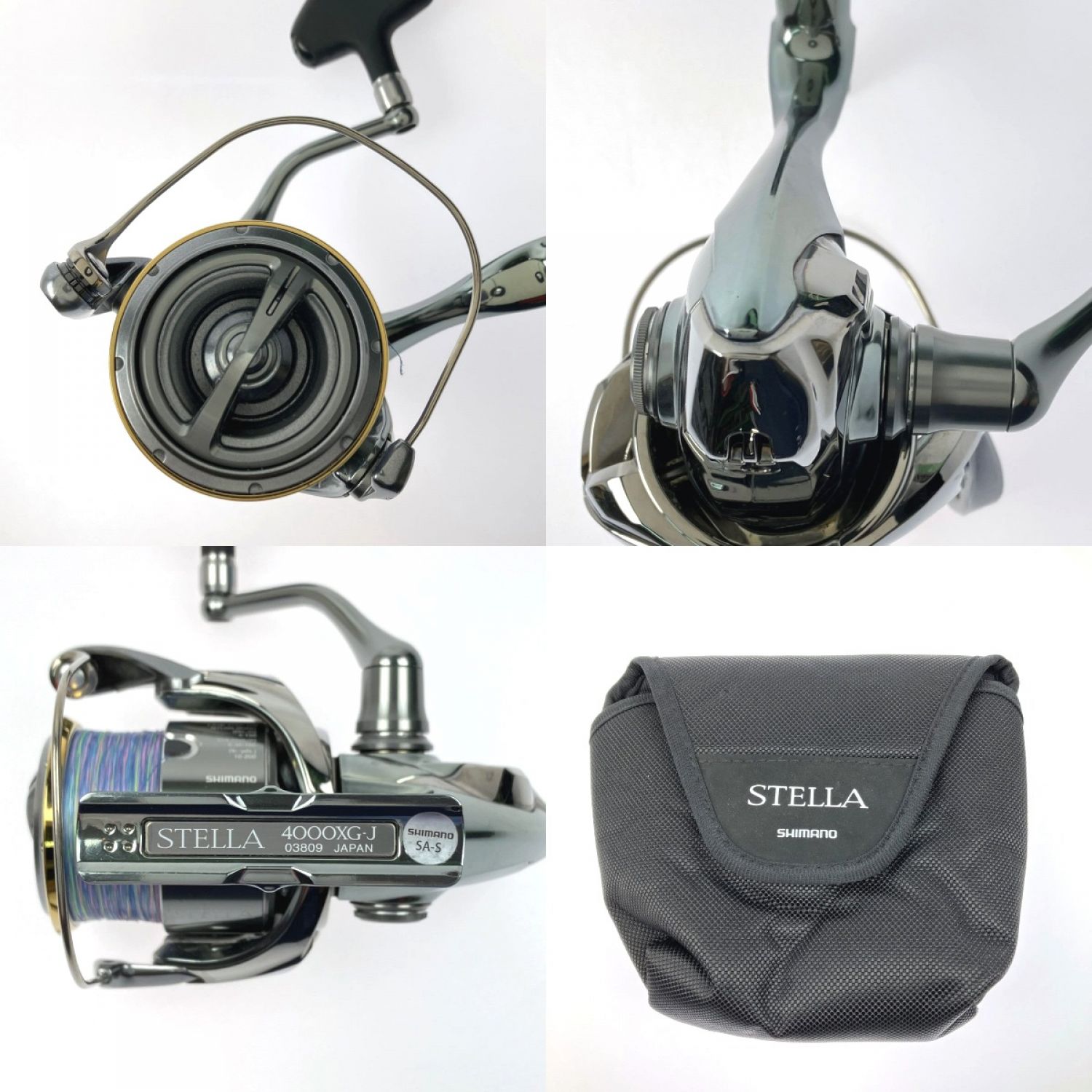 中古】 SHIMANO シマノ STELLA 18ステラ 4000XG 03809 Cランク｜総合