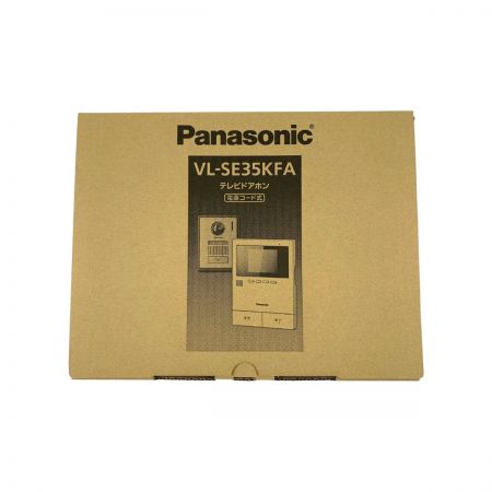  Panasonic パナソニック テレビドアホン 電源コード式 VL-SE35KFA 開封未使用品