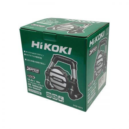 HiKOKI ハイコーキ コードレスワークライト UB 18DGL（S）