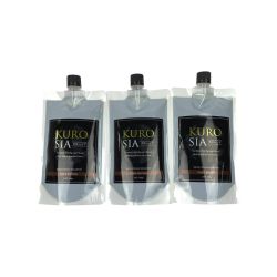 ▽▽  KUROSIA クローシア ヘアカラークリームシャンプー ダークブラウン 300g 3点セット Nランク