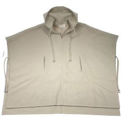 ▽▽ BALLSEY ボールジィ トゥモローランド フード付きポンチョ サイズ36 11-08-14-08101-HN ベージュ Aランク