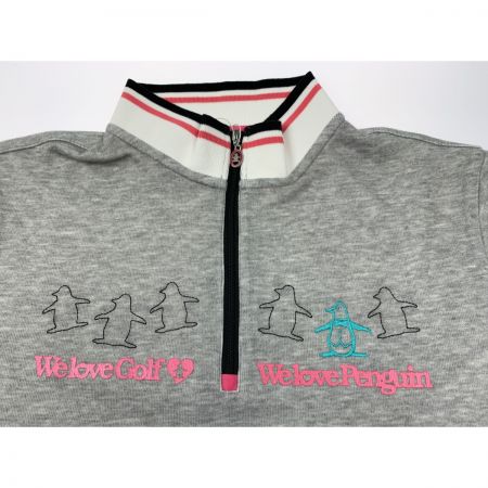 Munsingwear マンシングウェア ゴルフウェア レディース 半袖 サイズLL VL5501 N600 グレー