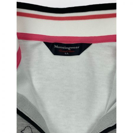  Munsingwear マンシングウェア ゴルフウェア レディース 半袖 サイズLL VL5501 N600 グレー