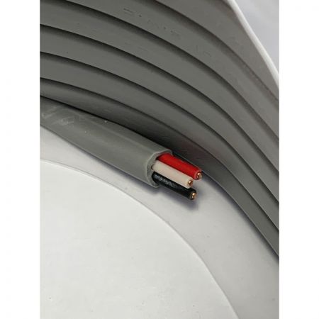  富士電線工業(FUJI ELECTRIC WIRE) VVFケーブル 3×2.0mm 100m巻 灰色
