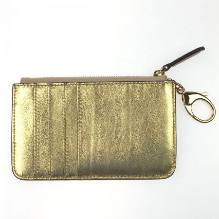  FENDI フェンディ ピーカブー キーケース 8AP161 ライトピンク x ゴールド