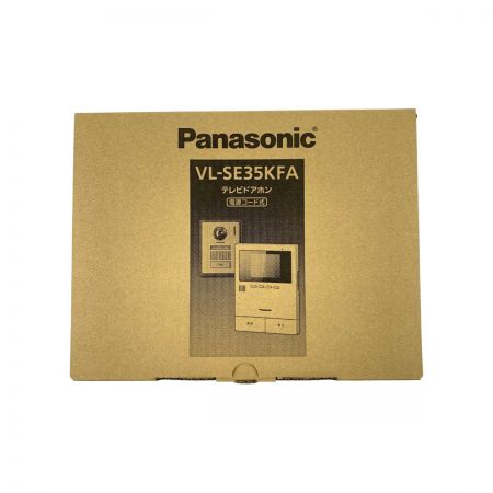  Panasonic パナソニック テレビドアホン 電源コード式  VL-SE35KFA 開封未使用品