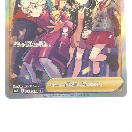   ポケモンカード ガラルの仲間たち 258/184SR ポケカ
