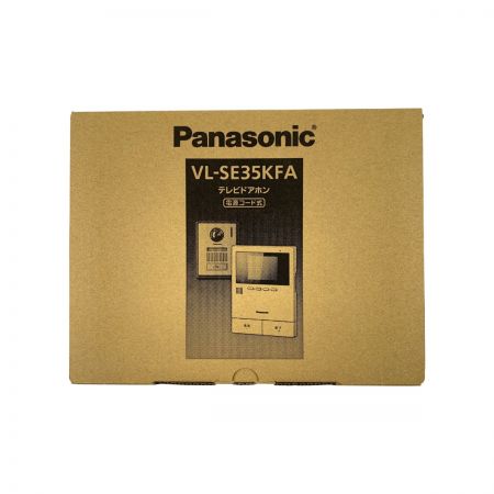  Panasonic パナソニック テレビドアホン 電源コード式  VL-SE35KFA 開封未使用品
