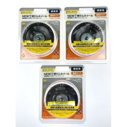 ▽▽ 大塚刷毛 NEWマルテー弾だんホイール 鋼板用 静音タイプ 92mm 3個セット Sランク