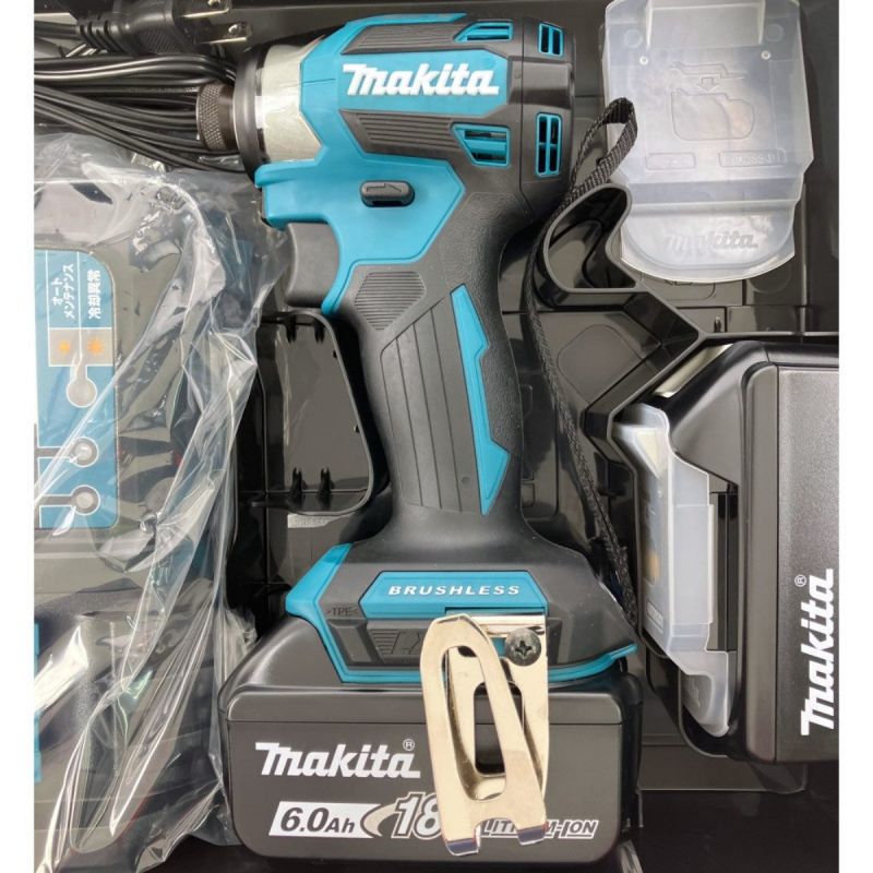 中古】 MAKITA マキタ 充電式インパクトドライバ 18V 6.0Ah TD173DRGX ...