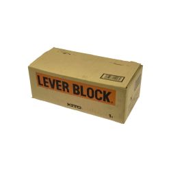 ▽▽ KITO キトー レバーブロック L5形 定格荷重1t 標準揚程1.5m LB010 未開封 Sランク