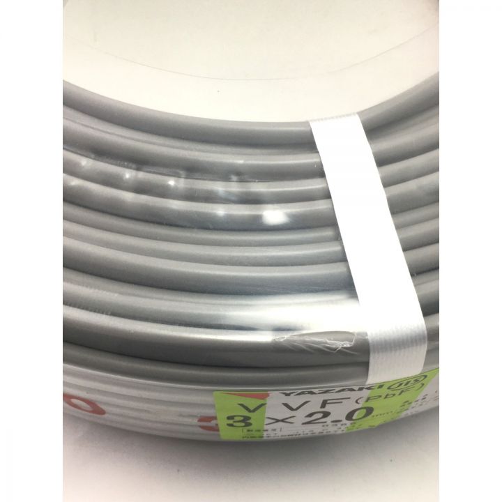 YAZAKI VVFケーブル VVF(PbF) 3×2.0mm