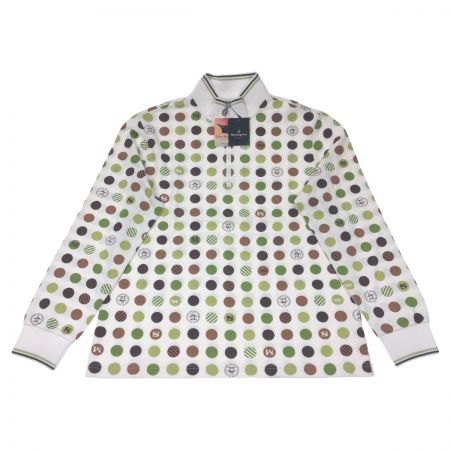  Munsingwear マンシングウェア ゴルフウェア レディース 長袖 サイズLL LG1178 N921 ホワイト