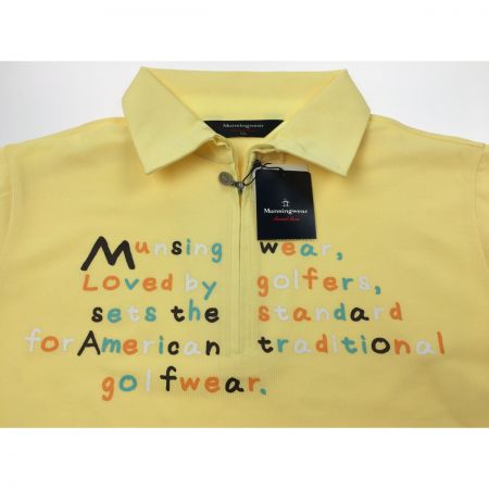  Munsingwear マンシングウェア ゴルフウェア レディース 長袖 サイズLL LG1165 Y906 イエロー