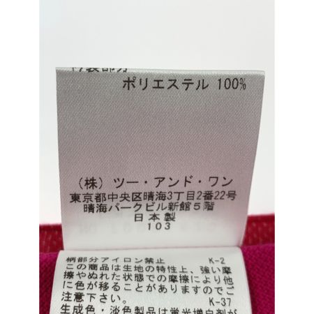  M・U SPORTS ゴルフウェア レディース 半袖 サイズ52 700R1470 ショッキングピンク