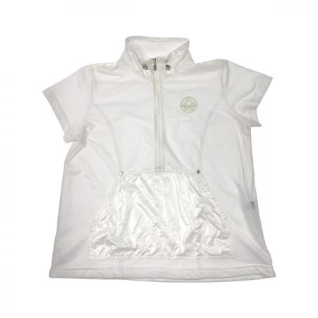  Munsingwear マンシングウェア ゴルフウェア レディース 半袖 サイズLL SL6503 ホワイト