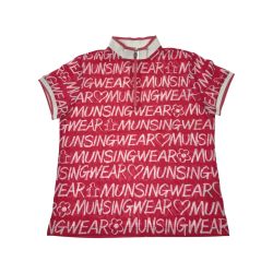 ▽▽ Munsingwear マンシングウェア ゴルフウェア レディース 半袖 サイズLL SL1513 W639 ピンク Sランク