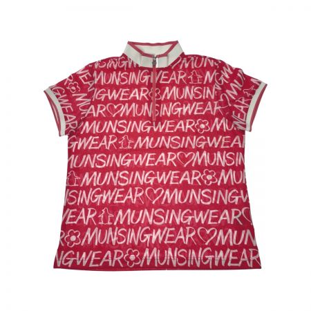  Munsingwear マンシングウェア ゴルフウェア レディース 半袖 サイズLL SL1513 W639 ピンク