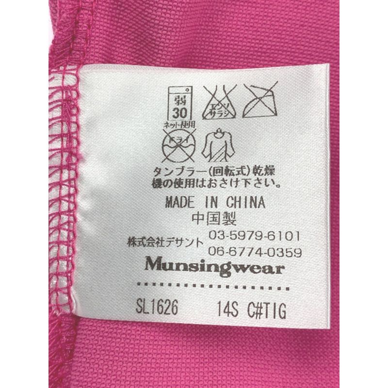 中古】 Munsingwear マンシングウェア ゴルフウェア レディース 半袖