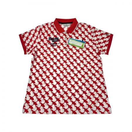  Munsingwear マンシングウェア ゴルフウェア レディース 半袖 サイズ3L SL1704 R499 レッド×ホワイト