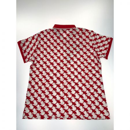  Munsingwear マンシングウェア ゴルフウェア レディース 半袖 サイズ3L SL1704 R499 レッド×ホワイト