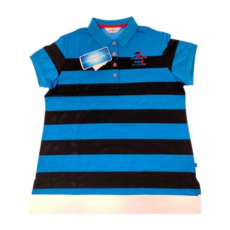  Munsingwear マンシングウェア ゴルフウェア レディース 半袖 サイズ3L SL1702 M468 ブルー