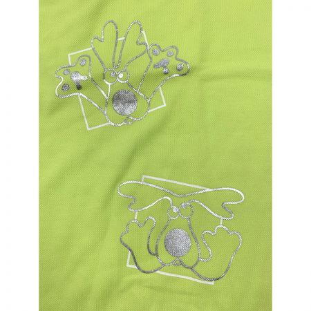  M・U SPORTS ゴルフウェア レディース 半袖 サイズ44 701H3020 黄緑