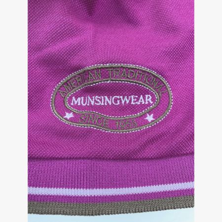  Munsingwear マンシングウェア ゴルフウェア レディース 半袖 サイズLL SL1530 W497 パープル