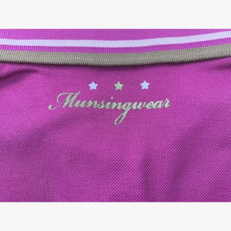  Munsingwear マンシングウェア ゴルフウェア レディース 半袖 サイズLL SL1530 W497 パープル