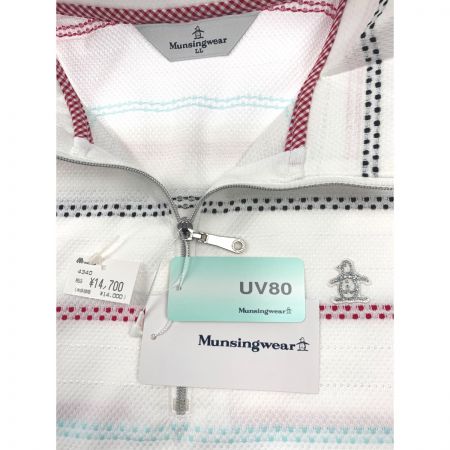  Munsingwear マンシングウェア ゴルフウェア レディース 半袖 サイズLL SL1536 N950 ホワイト