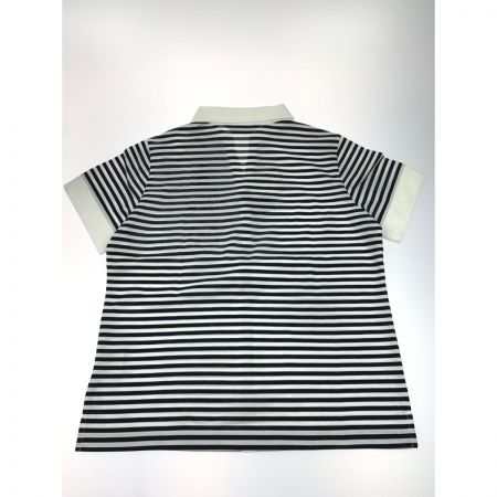  Munsingwear マンシングウェア ゴルフウェア レディース 半袖 サイズLL SL1500 M133 ホワイト×ネイビー