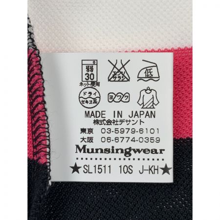  Munsingwear マンシングウェア ゴルフウェア レディース 半袖 サイズLL SL1511 N100 ブラック