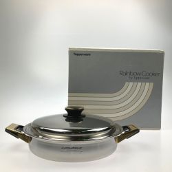 ▽▽ Tupperware タッパーウェア 両手鍋　Rainbow Cooker 浅鍋 26cm Sランク