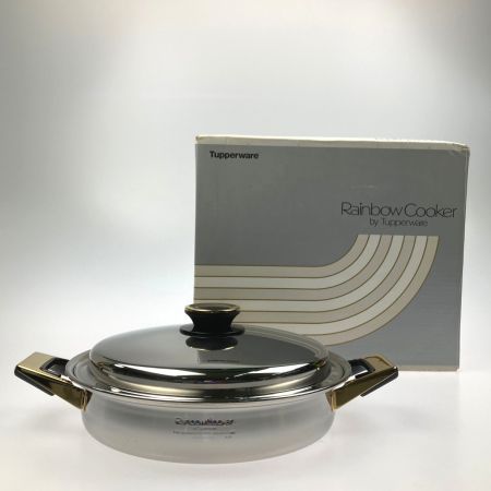  Tupperware タッパーウェア 両手鍋　Rainbow Cooker 浅鍋 26cm