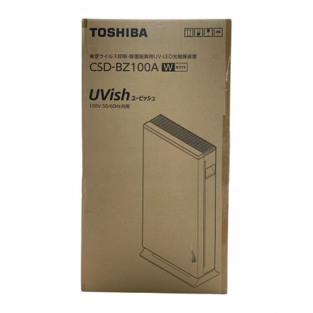  TOSHIBA 東芝 UVish ウイルス抑制・除菌脱臭用UV-LED光触媒装置 CSD-BZ100A