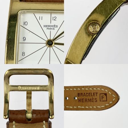  HERMES エルメス Hウォッチ クォーツ RS1.201